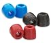 Comply Foam Premium Earphone Tips - Isolation T-200 (Multi-Color, 3-Pairs, Medium)