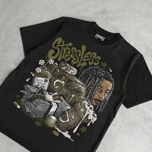 Image of DopeSkill Graphic Tee Streetwear Hip Hop Hypebeast Street Style Unisex T-Shirt Sneaker Colour Matching Shirts Swag Y2K Style