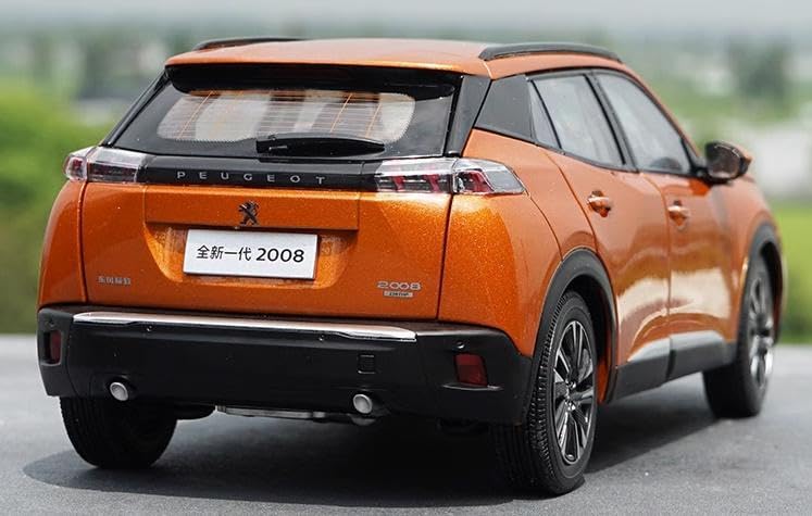 Amazon | ミニカー 1/18 プジョー PEUGEOT 2008 SUV オレンジ