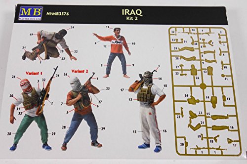 Kit 4 Figuras Insurgentes y Civiles Irak 1:35 miniatura 2