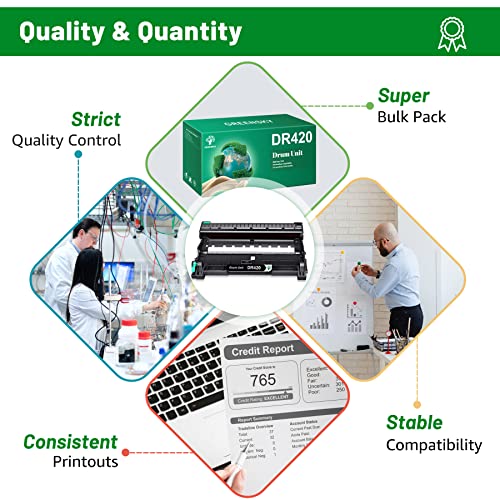 Greensky Compatible Drum-Unit Replacement For Brother Dr420 Dr 420 For Brother Hl-2270Dw Hl-2280Dw Hl-2230 Hl-2240 Mfc-7360N Mfc-7860Dw Dcp-7065Dn Intellifax 2840 2940 (1 Drum-Unit) #TOP6