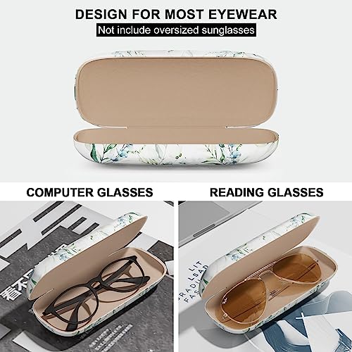 Image of Eyeglasses Case, Hard Shell Protective Case for Glasses, Unisex for Women Men