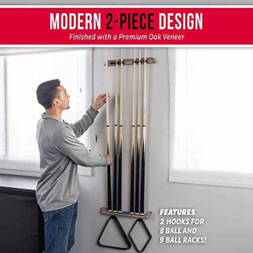 Support queue de billard mural GoSports idée cadeau pour joueur de billard - 3