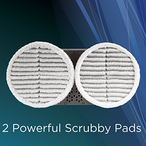 image for Bissell 2124 Spinwave Mop Pad Kit Replacement Pads, White, No Size