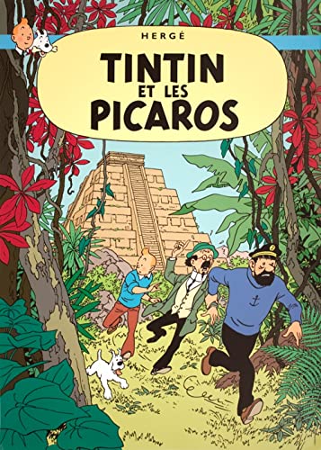 Póster de la portada de Tintín et Les Picaros (70 x 50 cm)
