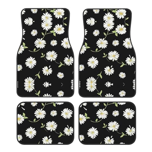 Tapis de voiture marguerite : la solution anti-saleté universelle