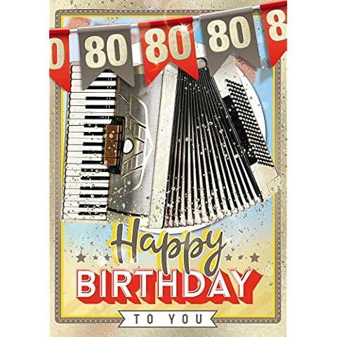 bentino Birthday Card XL with Accordion Function! Play Cover