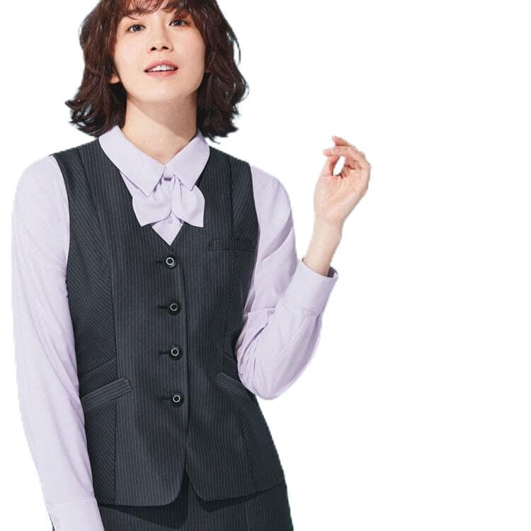 オフィス 事務服 制服 受付 SERVO サーヴォ GROW (グロウ) キュロット GCUL-2255  ヘザードットニット サーヴォ] オフィス 事務服 制服 受付 GROW (グロウ) キュロット GCUL