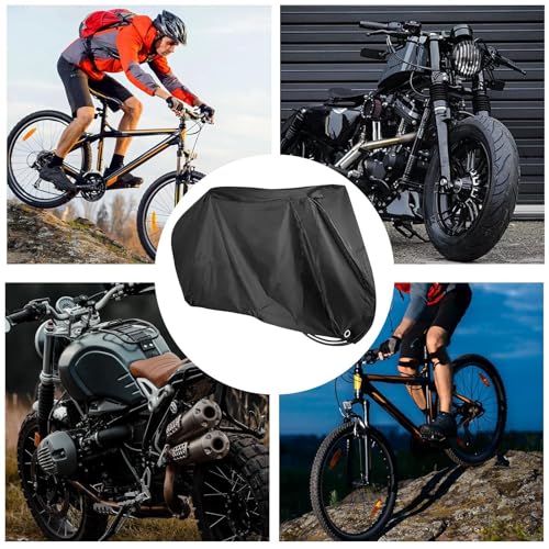 Cubierta para bicicleta al aire libre con protección de lluvia 5