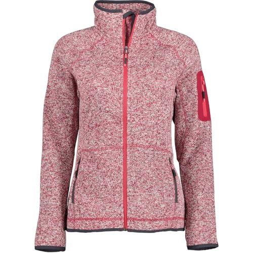 McKINLEY Skeena Jacke Melange/Red Wine 44