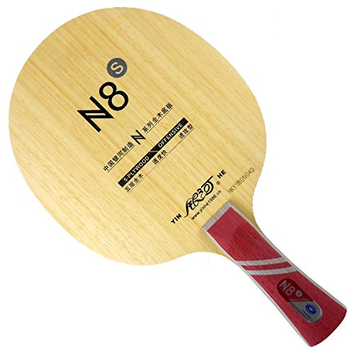 GALAXY N8s Offensive N-8 Upgrade Shakehand Long Handle FL Table Tennis Blade