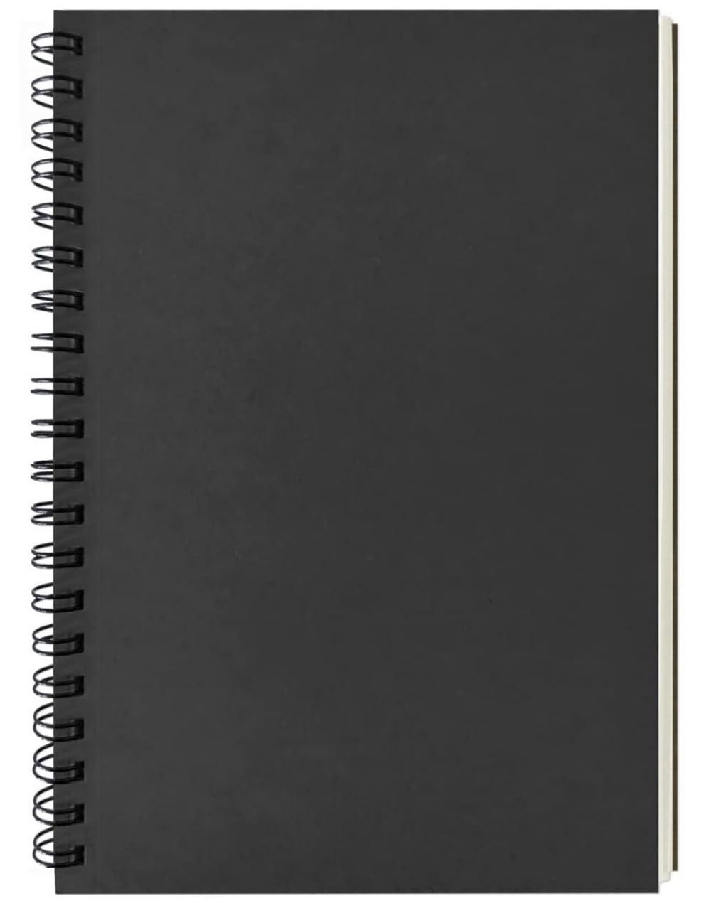 SeaCea A4 Sketch Books Sketch Pads Hard Back Cover Spiral Bound Sketch Pad160gsm Paper 60 Pages (A4-1Pack) โ image 1