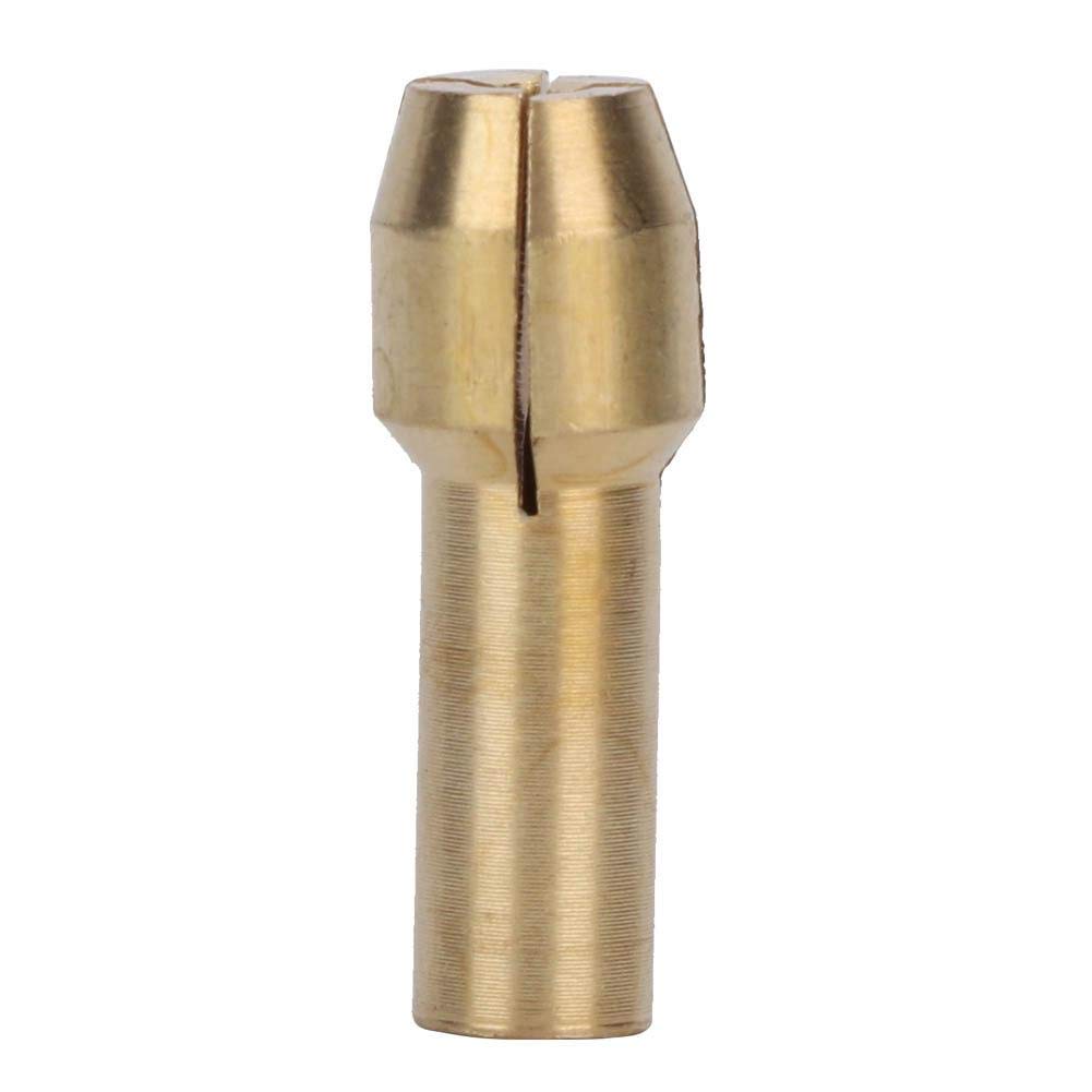 10 sztuk tuleje wiertarskie, 0.5-3.2mm Mini mosiężne tuleje zaciskowe elektryczna szlifierka obrotowe akcesoria narzędziowe (średnica szlaku 4.3mm)