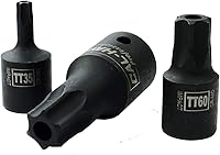 Vista 6 de 16 piezas IMPACT CR-MO STAR A prueba de manipulaciones TORX SOCKET TAMPER RESISTENTE PRUEBA CONDUCTOR