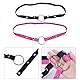 ZWFUN Keuschheitsgürtel Set Sex Spielzeug für die Männer Cobra Keuschheit Käfig Sexspielzeug Chastity Cage herren Penis Ring Männliche Gerät Kit SM Fetisch Extrem Cock Ring Käfige Gürtel (XS-4 Ring)