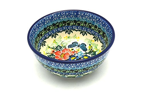 Polish Pottery Bowl - Ice Cream/Dessert - Unikat Signature U4553
