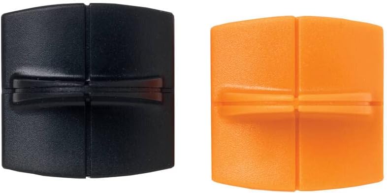 Fiskars " TripleTrack Blades x2 - Straight Cutting & Scoring, Spare Blades, Straight Blade and Folded Blade, Orange/Black, 1003905 "