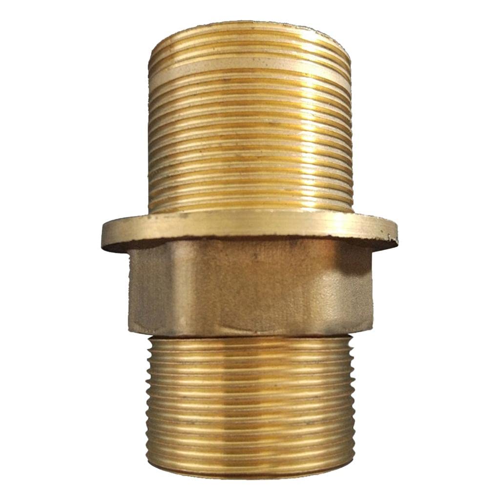 Single Hole Deck Mount Cold Hot Water Faucet Fittings Nipple Locknut Kit 6cm