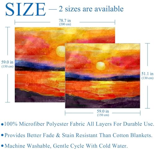 Plaid microfibre léger et chaud résistant pour voyage et lit enfant - 4