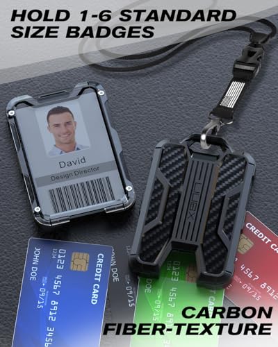 Liugx BL07 Badge Holder With Heavy Duty Breakaway Lanyard thumb #4