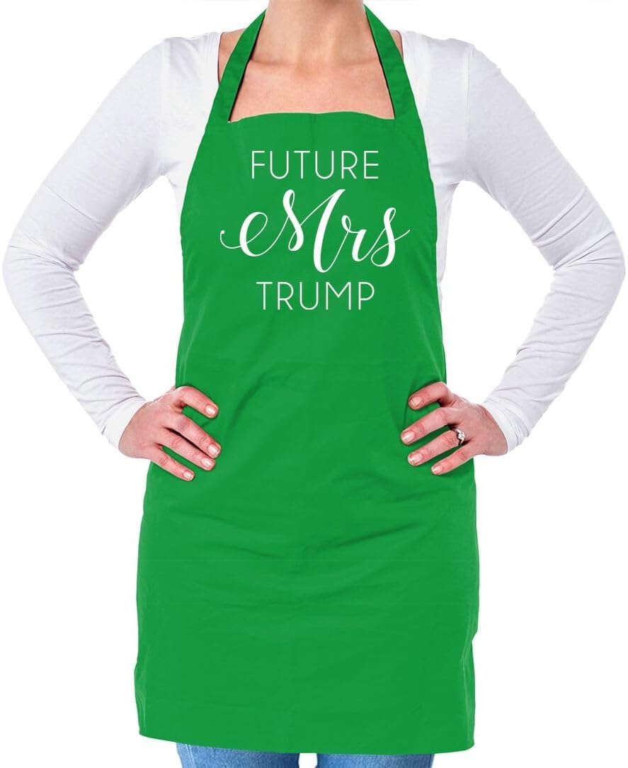 Dressdown Future Mrs Trump - Unisex Adult Kitchen/BBQ Apron