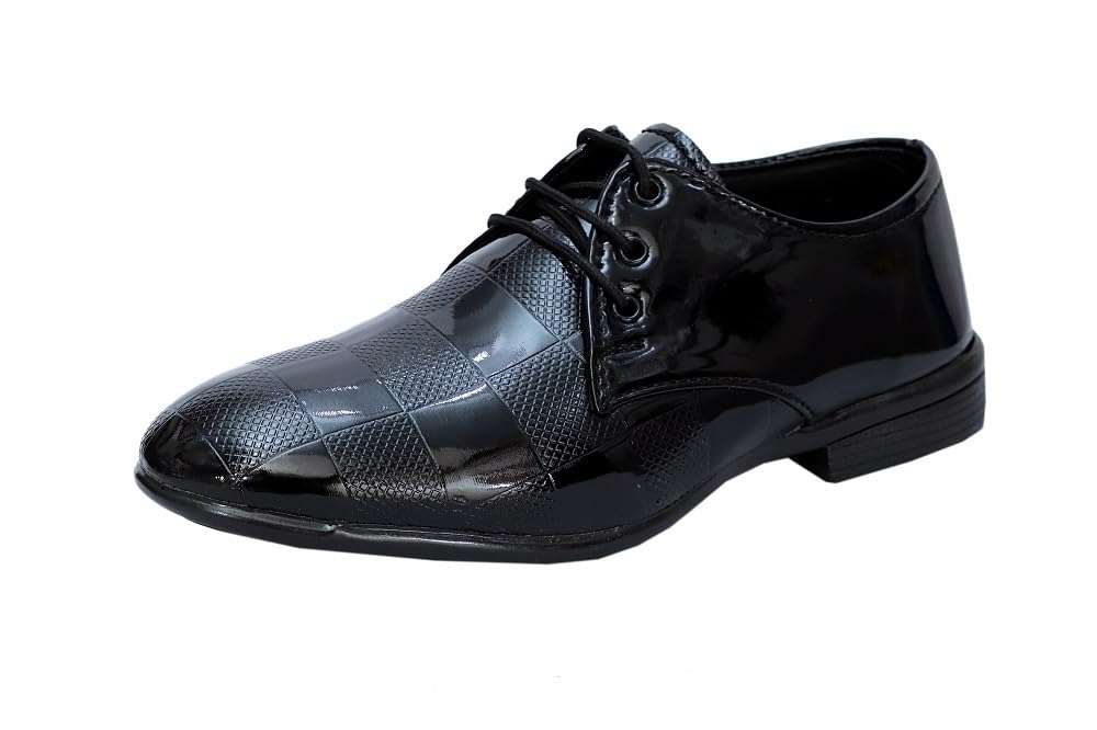 Onbeat Boys Stylish Formal Shoes (8) Black (B0D8Q89C37) Amazon Price History, Amazon Price Tracker