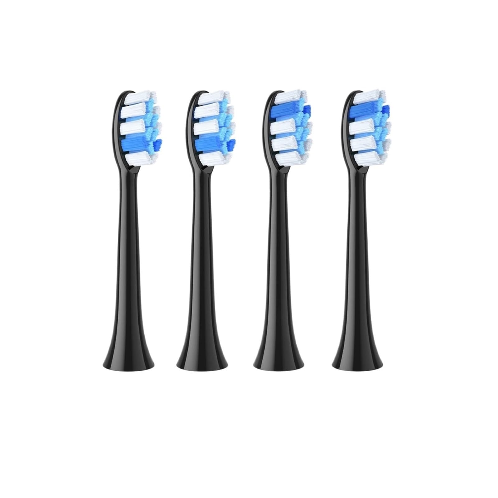 Cabezales suaves, compatible con Fairywill, P11 T9 P80 | Recambios para cepillo dental eléctrico, plástico, para adultos, 4/8/12/16 PCS(PW12x2)