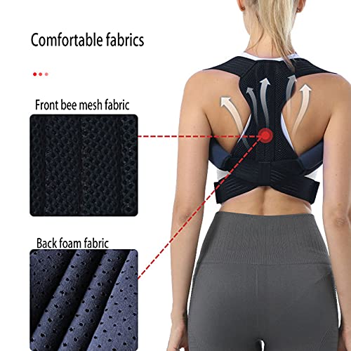 Correcteur de posture Back Lissener en maille élastique pour le dos