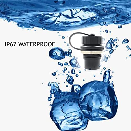 PENGLIN 2PCS Waterproof USB 3.0 Panel Mount Coupler, IP67 USB Pass Through Connector, Female to Female Bulkhead Extension Adapter - Image 2
