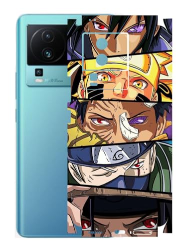 Image of AtOdds - VIVO IQOO NEO 7 PRO (5G) Mobile Back Skin Sticker - Lamination - Rear Screen Guard Protector Film Wrap (Coverage - Back+Camera+Sides) (Design - Anime 38)