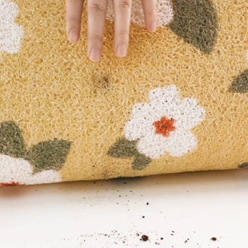 Alfombrilla de ducha antideslizante de PVC, alfombrilla de baño antimoho con drenaje, alfombrilla de secado rápido para ducha interior, 80 x 80 cm, duradera y fácil de limpiar