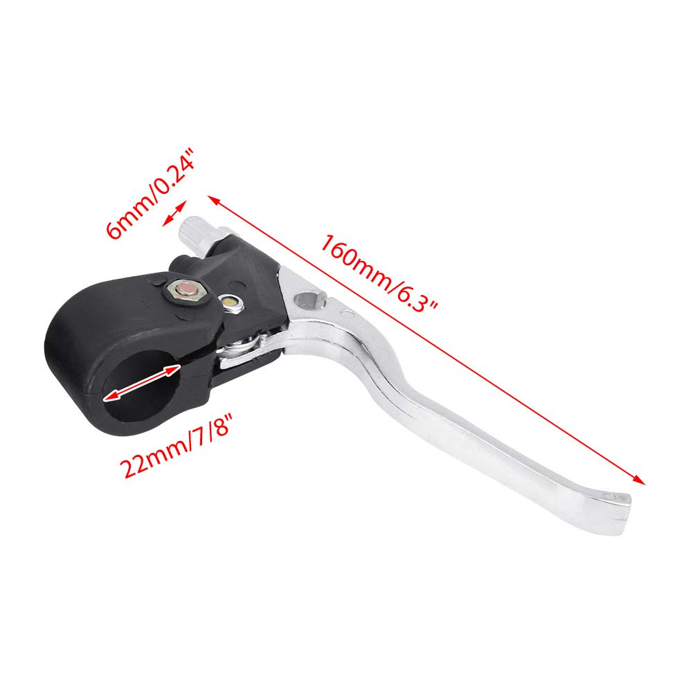Paires De Leviers De Frein En Alliage Pour Mini Moto 47cc/49cc - 22mm - Remplacement Facile - Left + Right