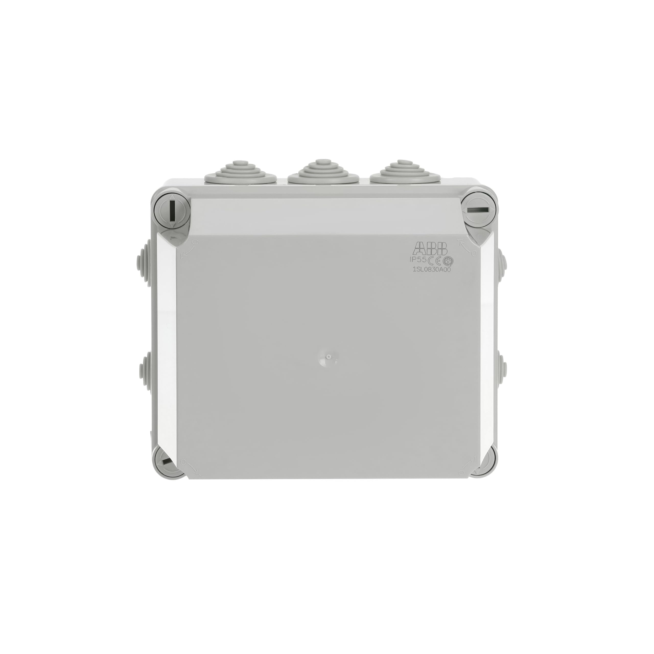 ABB ABB IP55 Junction Box • Waterproof Electric Cable Connector Unit • Cable Glands Included • Adaptable Box • Indoor/Outdoor Box • 160 x 135 x 150mm