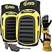 Knee Pads For Work- Heavy Duty Gel Construction kneePads Gardening Best Tool for Tiling Flooring Roofing Comfortable Foam Cushion, Stretchable Anti-Slip Thigh Straps Bonus UV Safety Glasses & Gloves