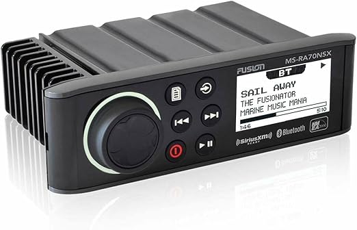 Fusion MS-RA70NSX NMEA 2000 SiriusXM-Ready Marine Entertainment System