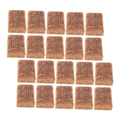 GANAZONO 20pcs Fire Igniters Briquette Lighting Blocks for Grill and Fire Pit Safe and Easy to Use