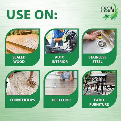 Image of Moon & Mount All Purpose Cleaner 5L - Lemon Fragrance, Eco-Friendly Multi-Surface Cleaner for Tiles & Wood