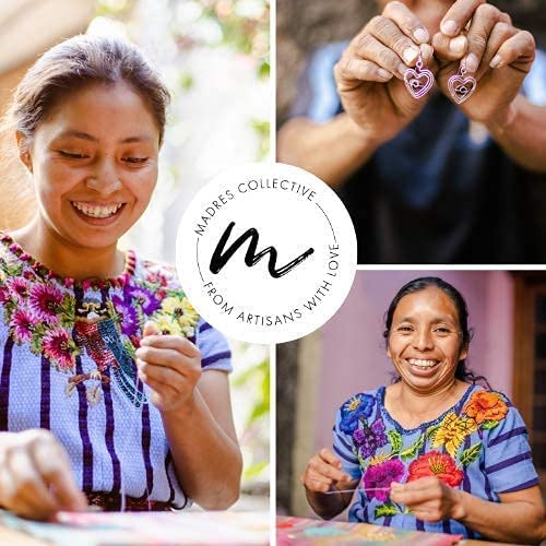 Handmade Coffee Earrings with Real Coffee Beans | Made With Love by Mothers & Women Artisans