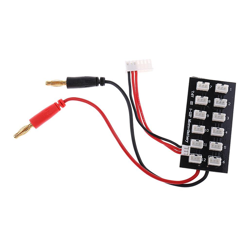 JST-PH 7.4V 2.0-2S Battery Parallel Charging Board Charger 4mm Banana Plug-picture-36
