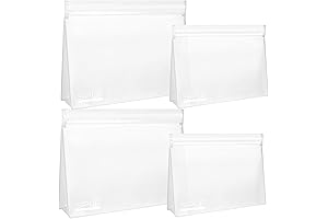 Premium 4-Pack Leakproof Clear Toiletry Bags for Air Travel
