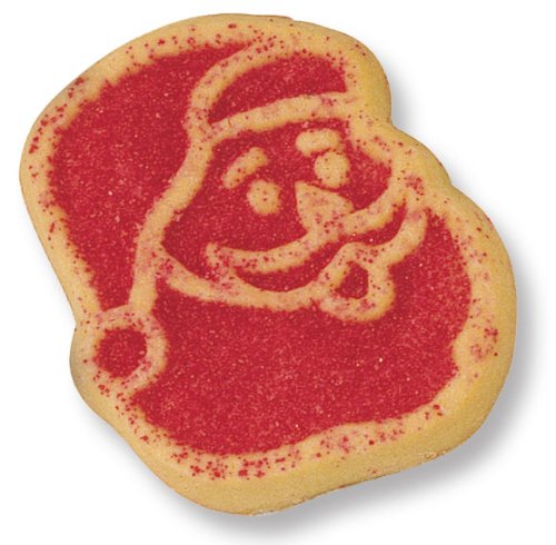 Vanilla Santa Sugar Cookies - by Best Cookies (5lbs)