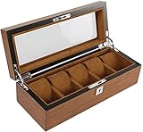 Scatola Porta Orologi in legno massello