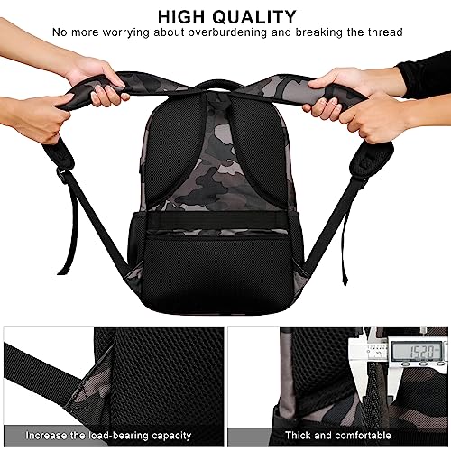 Image of School Backpack for Teens & Boys - 15.6 Inch Laptop Backpack