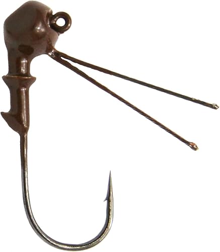 Miniatura 2 de Tackle HD Paquete de 3 cabezas de plantilla Stealth HD, plantillas de pesca sin malas hierbas con anzuelos de pesca, ganchos de fútbol pesados,