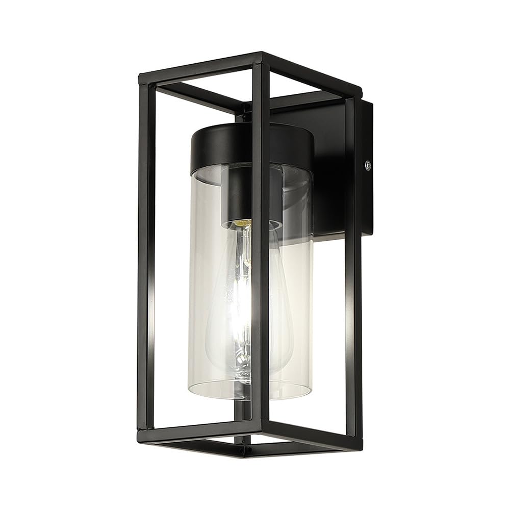 Amerykańska, rustykalna, retro, przemysłowa, wiatrowa lampa ścienna LED do sypialni, nordycka, restauracyjna, korytarzowa, z kutego żelaza, szklana lampa ścienna, odpowiednia do baru, schodów, hotelu