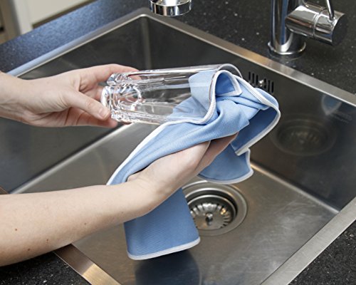 Panno per vetro (confezione da 3 e da 10), Blau