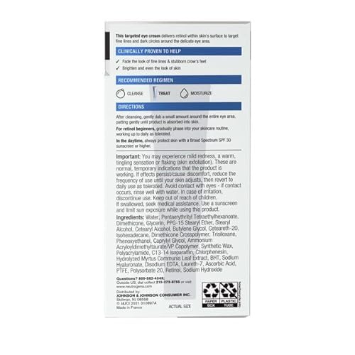 Rapid Wrinkle Repair Anti-Wrinkle Eye Cream With Retinol Sa, Hyaluronic Acid, 0.5 Fl Oz, 3 Bottles (0.5 Fl Oz) #TOP5