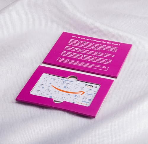 Image of Amazon Pay Physical Gift Card | Pink Festive Box | Next-day Delivery | 1-year Validity | Ideal gift for your loved ones with freedom of choice