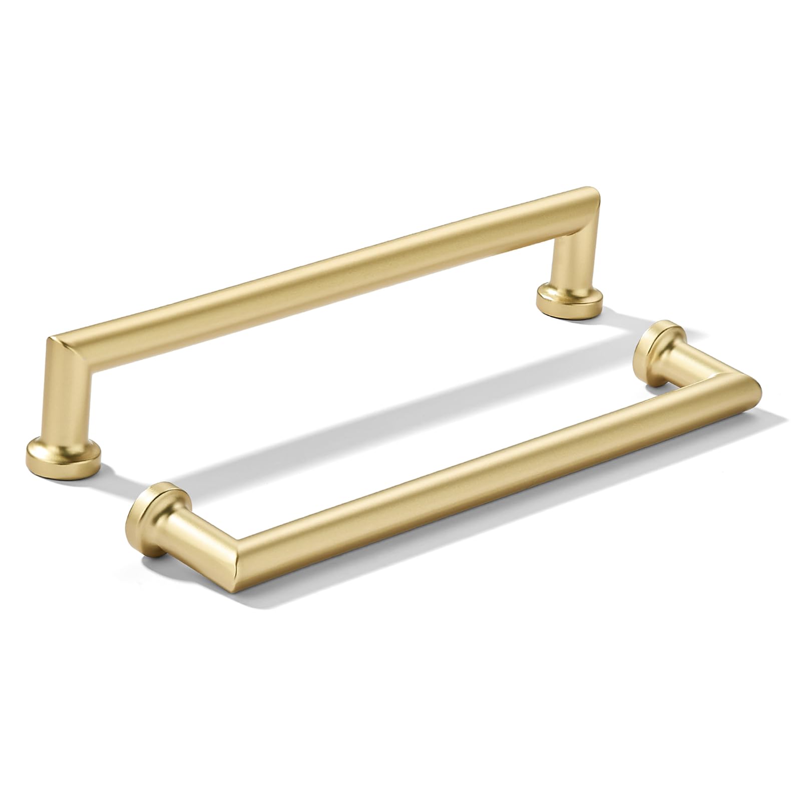 Photo 1 of khtumeware 2-Pack 6-Inch(152mm) Matte Gold Cabinet Pulls,Brushed Satin Gold Handles for Kitchen Cabinets, Cupboards, Drawers and Bathroom Hardware