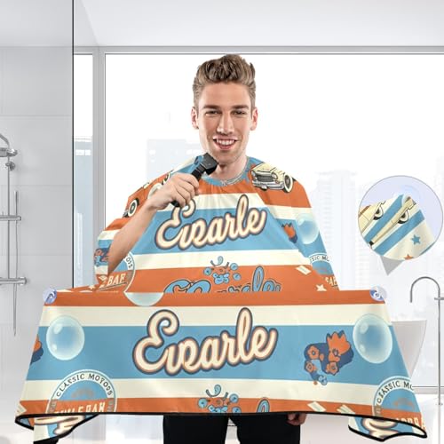 Capa de peluquería impermeable para hombre vintage profesional miniatura 6